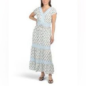 Rachel Zoe V-Neck Maxi Dress